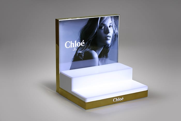 Chloe Illuminated Retail Display