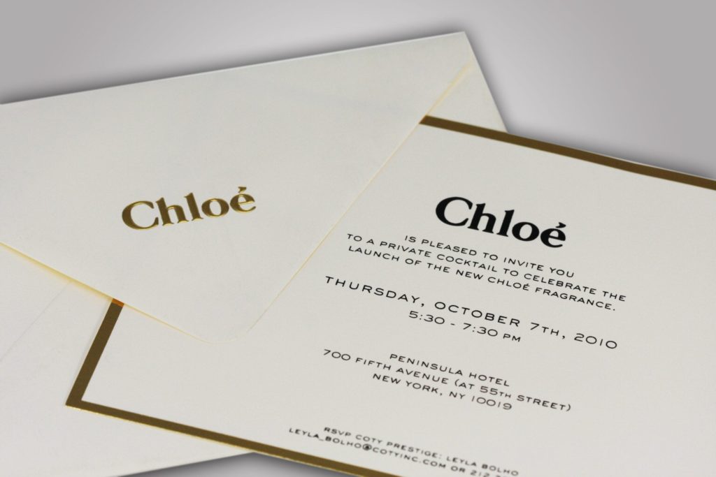 Chloe Invitations Printing