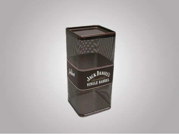 Jack Daniels Metal Mesh Bottle Box Packaging