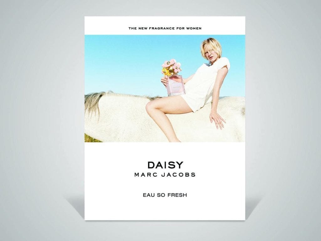 Marc Jacobs Eau So Fresh Daisy Poster Printing
