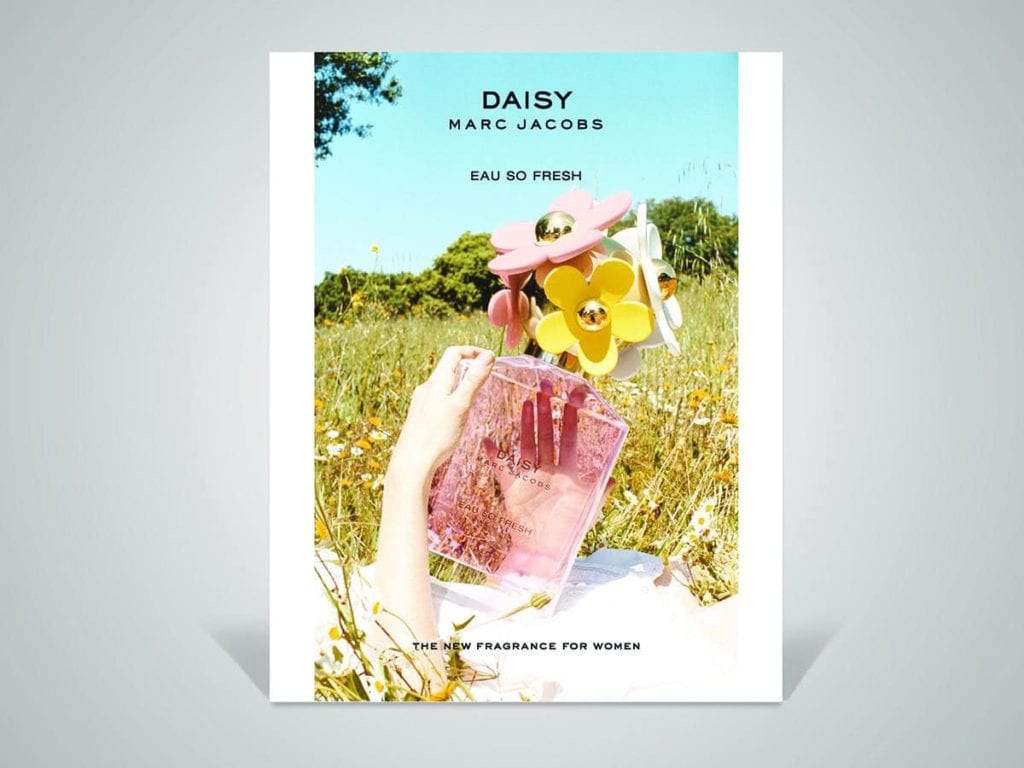 Marc Jacobs Eau So Fresh Daisy Poster Printing