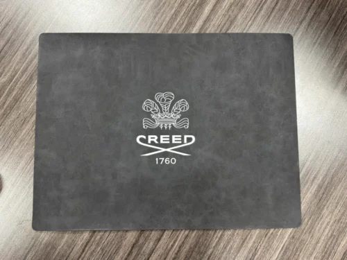 creed logo on mat