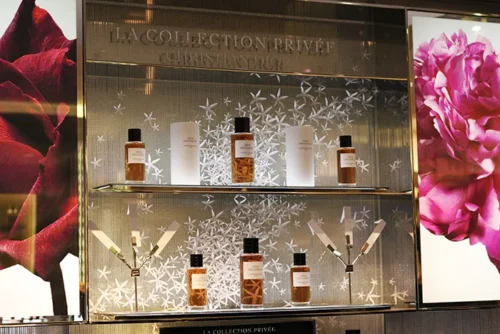 custom perfume displays