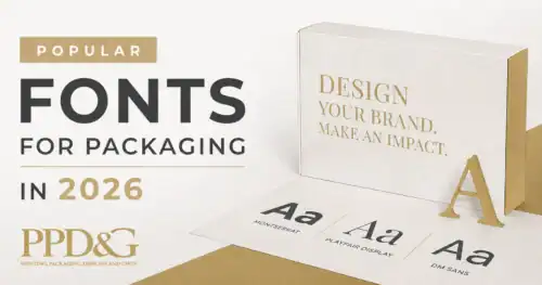 Popular Fonts for Packaging in 2026